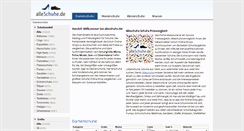 Desktop Screenshot of alleschuhe.de